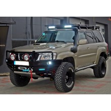 Oceľový  predný nárazník Nissan Patrol Y61 GU4 (2004-2012)