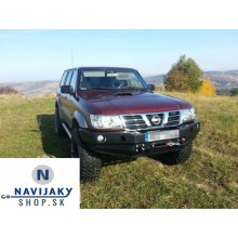 NISSAN PATROL Y61 PREDNÝ NÁRAZNÍK BEZ BULLBARU NISSAN PATROL Y61