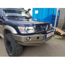 PREDNÝ NÁRAZNÍK BEZ BULLBARU NISSAN PATROL Y61