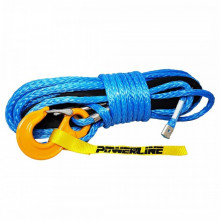 Lano syntetické 28m x 10mm - modré s hákom